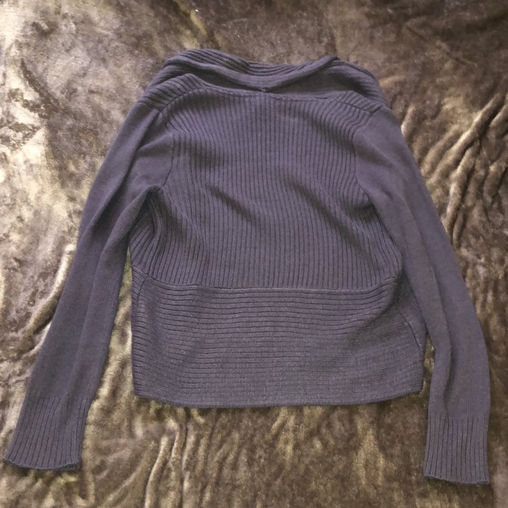 H&M basic navy cardigan - Picture 3 of 3